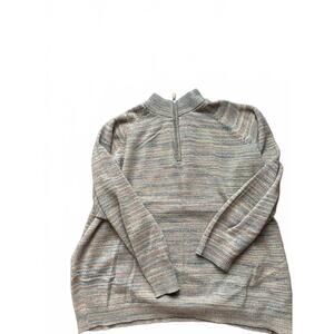 Peter Millar Men's 3X Sweater 100% Cashmere Half-Zip Pullover